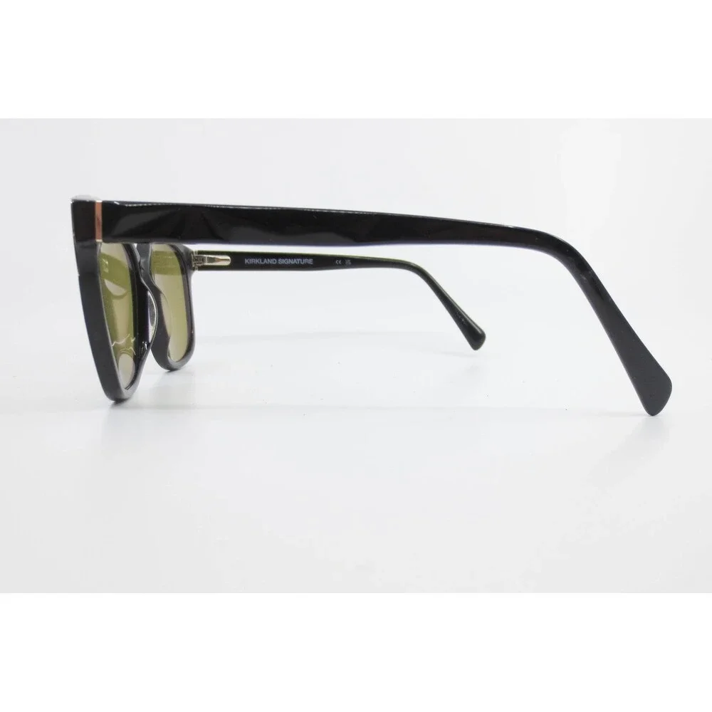 Kirkland Signature KS 474 Gole C01 Black Eyeglasses Frames 54-17-135 Gold Trim